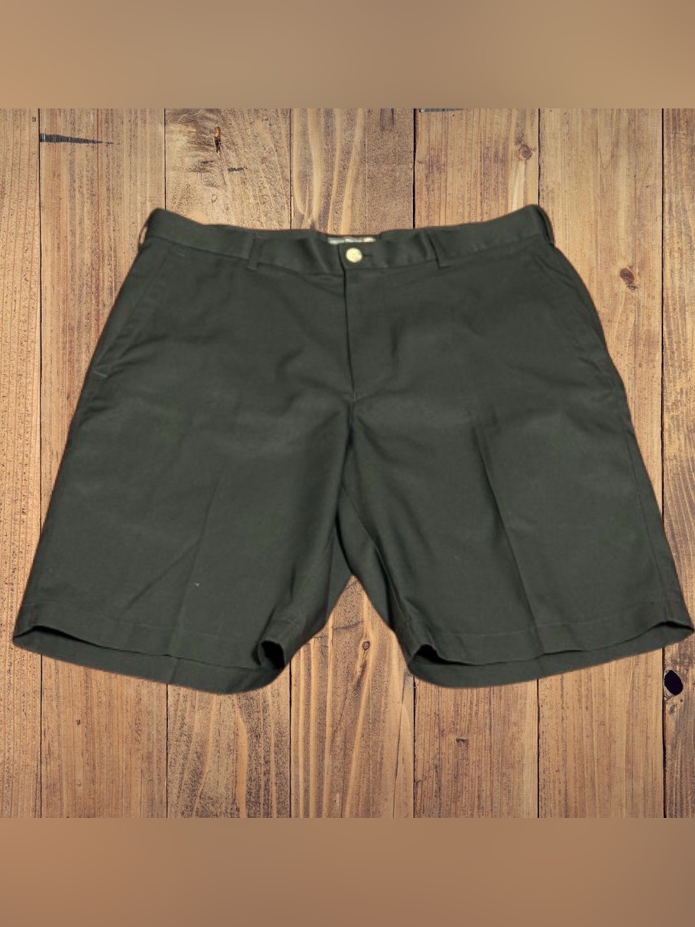 Peter Millar Mens Salem Golf Shorts Crown Sport Performance Chino Size 32 Black
